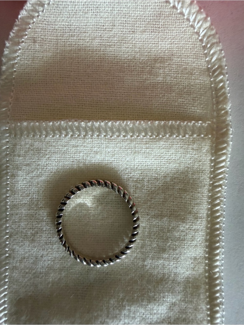 James Avery Men’s Twisted Rope Ring in Silver